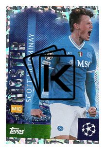 2025-26 Topps Champions League  SSC Napoli 430 Scott McTominay - Master