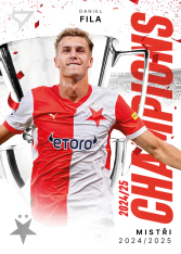 2025-26 SportZoo SK Slavia Praha Champions CH-32 Daniel Fila