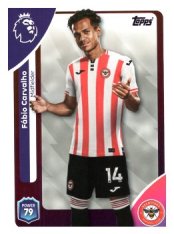 fotbalová kartička 2025-26 Topps  Premier League 64 Fábio Carvalho (Brentford)