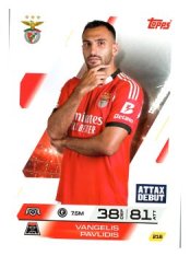 fotbalová kartička 2025-26 Topps Match Attax UCC 216 Vangelis Pavlidis (SL Benfica)