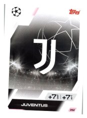 fotbalová kartička 2025-26 Topps Match Attax UCC 262 Team Logo (Juventus)