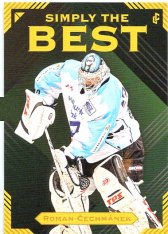Legendary Cards Simply The Best 33 Roman Čechmánek 2005 Hamburg Freezers