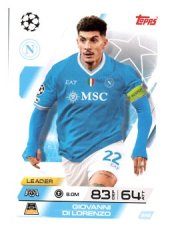 fotbalová kartička 2025-26 Topps Match Attax UCC 246 Giovanni Di Lorenzo (SSC Napoli)