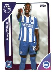 fotbalová kartička 2025-26 Topps  Premier League 85 Danny Welbeck (Brighton & Hove Albion)