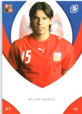 fotbalová kartička 2022 Pro Arena Repre v srdcích FAČR Portraits FA3 Milan Baroš
