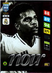 Panini Adrenalyn XL FIFA 365 2025 Excellence Noir 48 Rodrygo (Real Madrid CF)