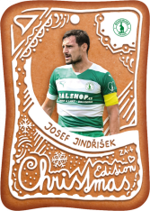 Předprodej fotbalová kartička 2023-SportZoo Fortuna Liga Christmas Edition CH-04 Josef Jindřišek Bohemians Praha