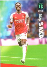 fotbalová karta Panini Top Class 82  Bujayo Saka (Arsenal)