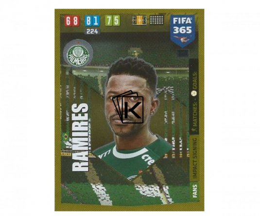 Fotbalová kartička Panini FIFA 365 – 2020 FANS Impact Signing 320 Ramires