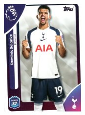 fotbalová kartička 2025-26 Topps  Premier League 267 Dominic Solanke (Tottenham Hotspur)