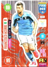 fotbalová karta Panini Adrenalyn XL FIFA 365 2021 Titan 349 Francesco Acerbi SS Lazio