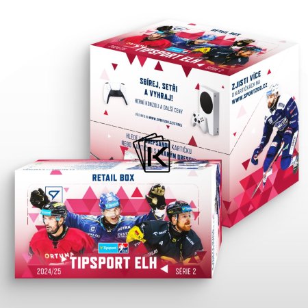 2024-25 SportZoo Tipsport Extraliga Serie 2 Retail Box