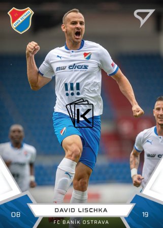 fotbalová kartička 2021-22 SportZoo Fortuna Liga 42 David Lischka FC Baník Ostrava