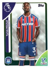 fotbalová kartička 2025-26 Topps  Premier League 111 Tyrick Mitchell (Crystal Palace)