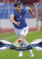 Fotbalová kartička 2025-26 SportZoo Chance Liga 028 Karel Pojezný FC Baník Ostrava
