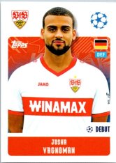 2024-25 Topps Champions League 384 Josha Vagnoman (VfB Stuttgart)