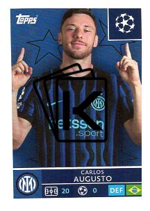 2025-26 Topps Champions League FC Internazionale Milano 218 Carlos Augusto