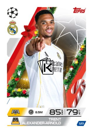 2025-26 Topps Match Attax UEFA Champions League Adventní kalendář + 5 balíčků zdarma