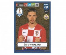Fotbalová kartička Panini FIFA 365 – 2019 Heroes 363 Sime Vrsaljko (Croatia)