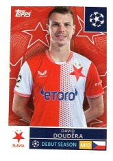 2025-26 Topps Champions League SK Slavia Praha 407 David Douděra