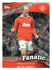 fotbalová kartička 2024-25 Topps Manchester United Fan Set Fanatics fans FF-4 Wayne Rooney Electro