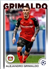 fotbalová kartička 2024-25 Topps UEFA Club Competitions Flagship 3 Alejandro Grimaldo Bayer 04 Leverkusen