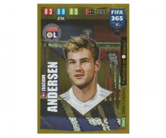 Fotbalová kartička Panini FIFA 365 – 2020 FANS Impact Signing 139 Joachim Andersen