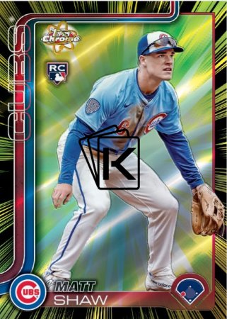 2025 Topps Chrome Baseball Update Hobby Balíček