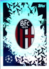 2024-25 Topps Champions League 112 Club Badge (Bolonia FC 1909)