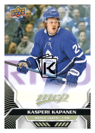 2020-21 UD MVP 101 Kasperi Kapanen - Toronto Maple Leafs
