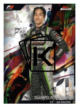 2024 Topps Finest F1 Common 67 Tasanapol Inthraphuvasak – F3 – AIX Racing