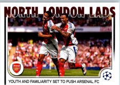 fotbalová kartička 2024-25 Topps UEFA Club Competitions Flagship 187 – Combo Cards Arsenal FC