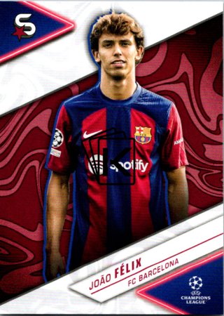 Fotbalová kartička 2023-24 Topps Superstars UEFA Club Competitions 45 João Félix (FC Barcelona)