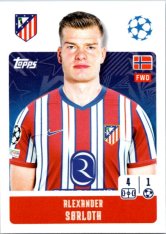 2024-25 Topps Champions League 97 Alexander Sørloth (Atlético de Madrid)