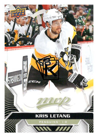 2020-21 UD MVP 191 Kris Letang - Pittsburgh Penguins