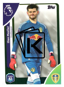 fotbalová kartička 2025-26 Topps  Premier League 326 Illan Meslier (Leeds United)