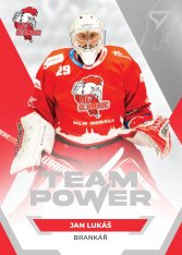 hokejová kartička 2021-22 SportZoo Tipsport Extraliga Team Power TP-22 Jan Lukáš HC Olomouc