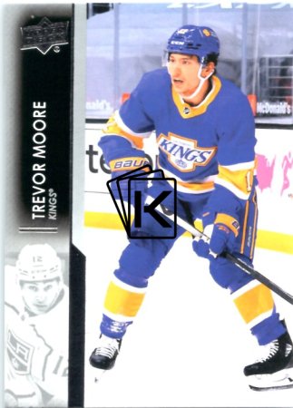 hokejová karta 2021-22 UD Series One 85 Trevor Moore - Los Angeles Kings