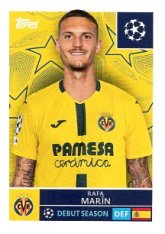 2025-26 Topps Champions League   Villarreal CF 470 Rafa Marin