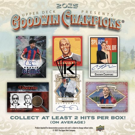 2025 Upper Deck Goodwin Champions Hobby Box