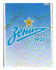 2020-21 Topps Champions League samolepka ZSP1 Logo FC Zenit
