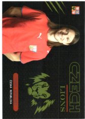 fotbalová kartička 2022 Pro Arena Repre v srdcích Czech Lions CL10 Tomáš Ujfaluši