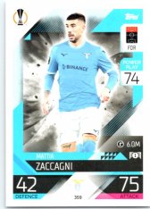 Fotbalová kartička 2022-23 Topps Match Attax UCL359 Mattia Zaccagni - SS Lazio