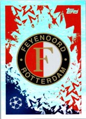 2024-25 Topps Champions League 208 Club Badge(Feyenoord)