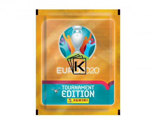 Panini EURO 2020 Tounament Edition Box samolepek Orange