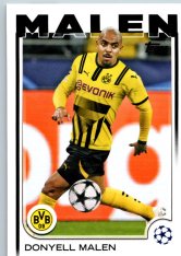 fotbalová kartička 2024-25 Topps UEFA Club Competitions Flagship 73 Donyell Malen Borussia Dortmund