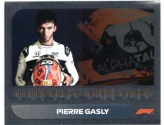 samolepka 2021 Topps Formule 1 Foil 144 Pierre Gasly Alpha Tauri