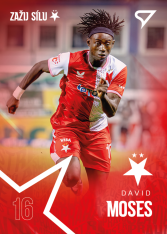 2025-26 SportZoo SK Slavia Praha 17 David Moses