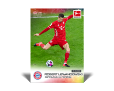 Fotbalová kartička Topps Now Bundesliga 74 Robert Lewandowski FC Bayern Munchen