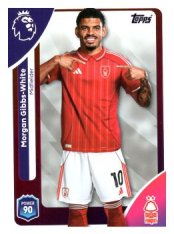 fotbalová kartička 2025-26 Topps  Premier League 245 Morgan Gibbs-White (Nottingham Forest)